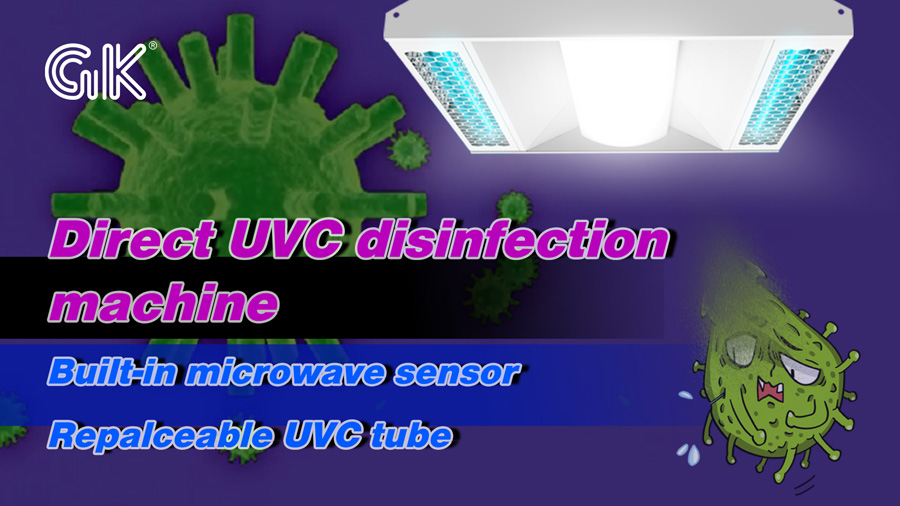 Μηχάνημα απολύμανσης U22 direct hybrid UVC led